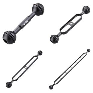 WEEFINE 水下摄影灯潜水灯延展支架双球头YS扩展臂蛇形支臂延长臂