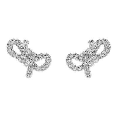 【情人节礼物】施华洛世奇Lifelong Bow蝴蝶结耳钉配饰饰品高级