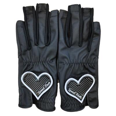 高尔夫球手套女士防晒手套半指