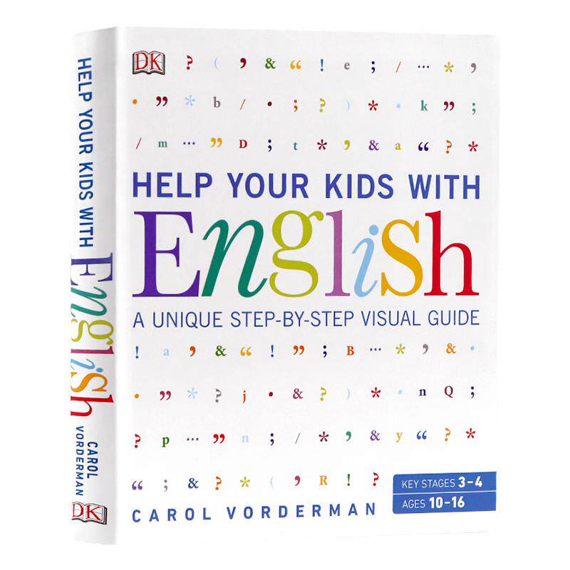 DK家庭教育图解指南 Help Your Kids with English 帮助你的孩子学习英语 英语学习 学习技巧 家庭育儿 Carol Vorderman