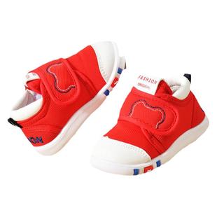 婧麒儿童学步鞋女男宝宝鞋子春秋季婴儿鞋1到3岁软底防滑小童稳鞋