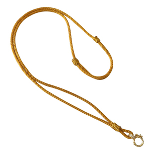 玉佩吊坠绳子黄金吊坠挂绳直穿女黑色蜡皮绳玉石翡翠扣头项链挂绳