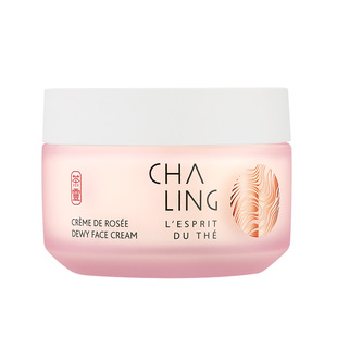 【限时】CHA LING茶灵晨露保湿面霜弹嫩清爽质地水润保湿