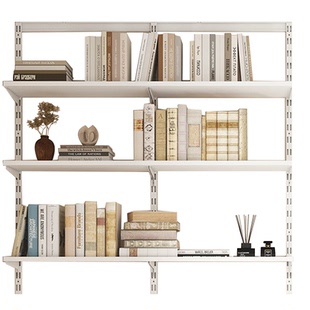 铂耐壁挂式书架上墙不占地方的客厅墙面书架多层搁板置物架收纳