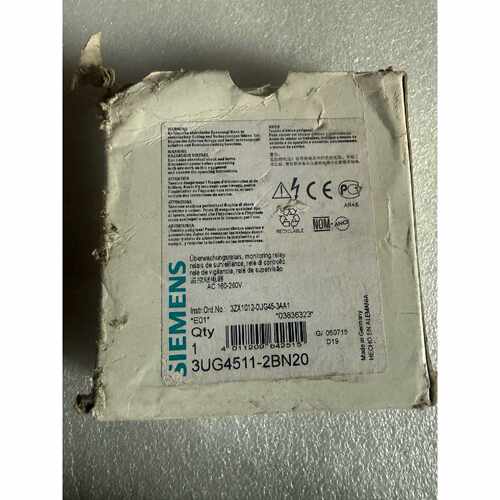 询价下单3UG4511-2BN20  继电器 可开发票
