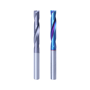 锐利腾钨钢加长平底钻头4MM高硬度合金麻花钻3mm纳米蓝直柄扩孔钻