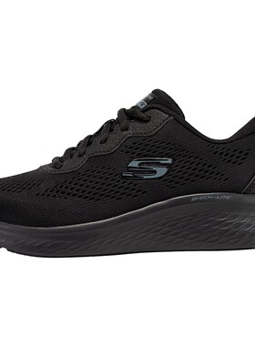Skechers斯凯奇女鞋黑色跑步鞋