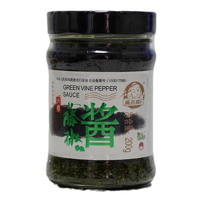 麻香嘴洪雅藤椒酱精选藤椒调味料