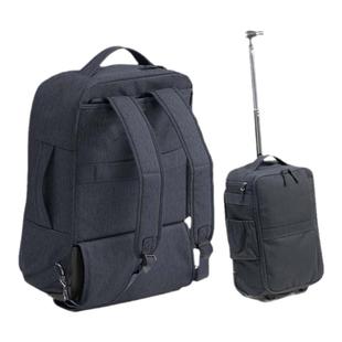 日本SANWA拉杆电脑包双肩背包拉杆箱登机箱6WAY商务出差旅行大容量行李箱结实耐用笔记本男包多功能
