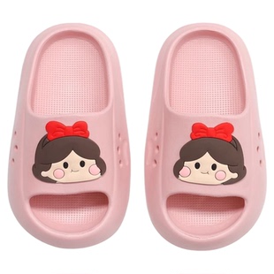儿童拖鞋可爱卡通男女童宝宝小孩豆豆鞋中大童亲子凉拖鞋夏季