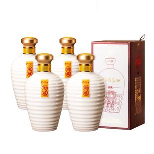 孔府家酒陶藏白酒52度浓香型纯粮食白酒整箱500ml*4瓶送礼礼盒装
