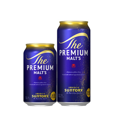 三得利万志金罐天然水神泡