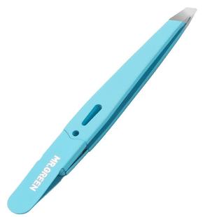 德国MR.GREEN眉毛夹镊子拔毛不锈钢夹子钳修男士拔胡子须白发神器