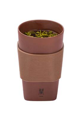 玉成窑非遗紫砂印章杯