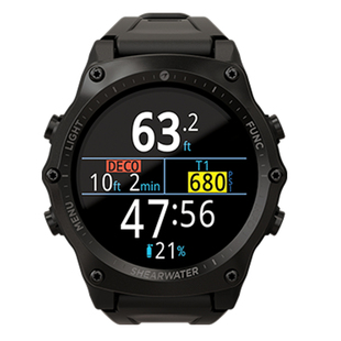 Shearwater Teric 腕表式潜水技术电脑表彩色屏幕 可连无线传感器