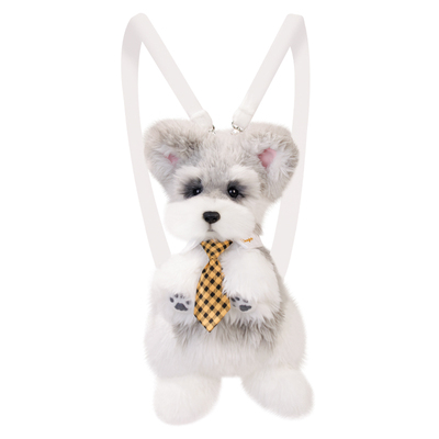 【正版】Chongker雪纳瑞背包玩偶