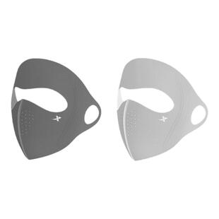 特步全脸防晒冰丝面罩脸基尼户外防紫外线女脸罩立体防护口罩骑行