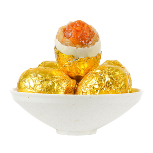 【神丹自营】黄金糯米蛋6枚咸蛋黄糯米鸭蛋加热速食蛋粽含青豆