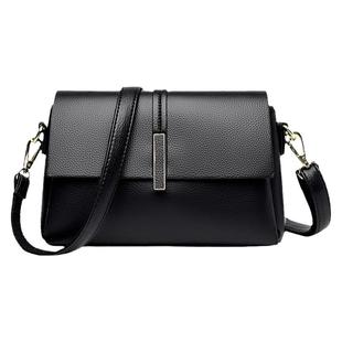 真皮女包2025新款休闲软皮时尚中年女士单肩斜挎大容量牛皮小方包