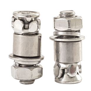 304不锈钢背栓螺丝M6M8大理石挂件幕墙配件石材敲击式背栓花/网式