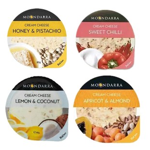 澳洲进口蒙达拉百变奶酪80g水果稀奶油干酪即食早餐芝士涂抹烘焙