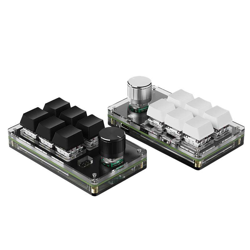 自定义蓝牙机械小键盘设计师剪辑客制化热插拔单手宏快捷复制粘贴
