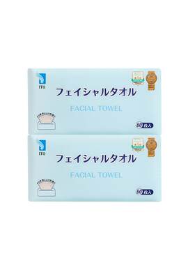 ITO艾特柔洁面巾60抽*2包