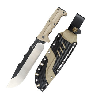 汉道袋鼠砍柴刀丛林开山刀具DC53钢高硬度锋利开刃排障砍树砍柴刀