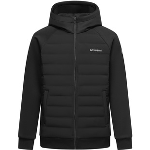 波司登2023卫衣款羽绒服空气层保暖亲肤700蓬鹅绒连帽外套