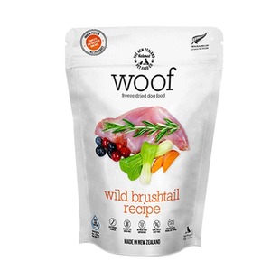 Woof狗冻干绝版负鼠狗粮全犬新西兰冻干主粮生骨肉无谷高蛋白狗粮