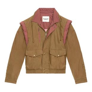 MARANT ETOILE2025早秋新款DESHA双色棉质夹克女