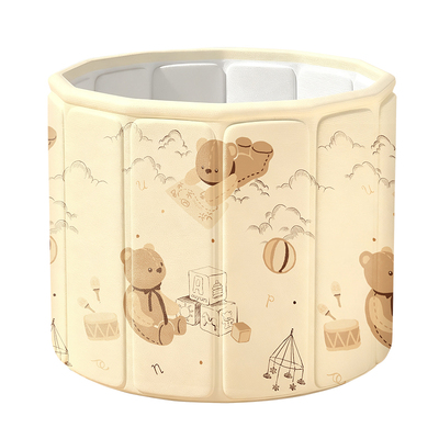 80CM加大加厚！免安装折叠泡澡桶