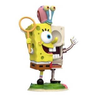 现货MightyJaxx海绵宝宝和小蜗礼物盲盒正版生日礼物动漫男生潮玩