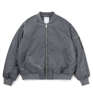 VMCL弯刀袖短宽MA1飞行员夹克夹棉外套秋冬男国潮24AW vermicelli