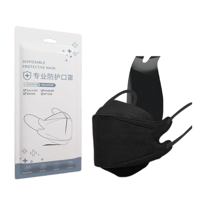 不勒耳加大号口罩男白色黑女3D立体防尘特大号超大号口罩透气独立