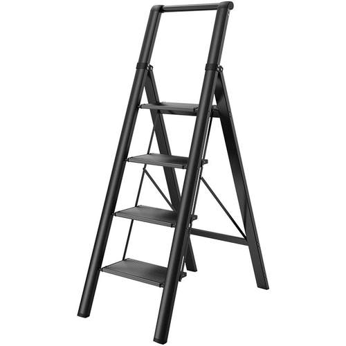 MISYOGO家用梯子室内多功能折叠梯铝合金人字梯伸缩楼梯五步爬梯