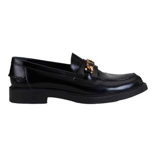 TOD'S官方正品女士TIMELESS小T扣横条麻花扣皮革乐福鞋单鞋女鞋