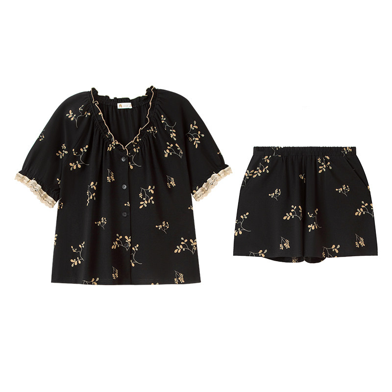 妮狄娅夏季甜美少女感家居服套装
