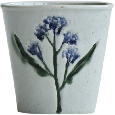 成皿创意彩绘咖啡杯陶瓷可乐杯子