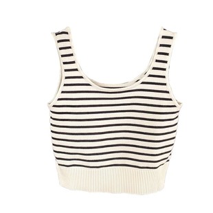 吊带小背心女春夏绝美内搭抹胸宽肩打底白色针织外穿短款修身上衣