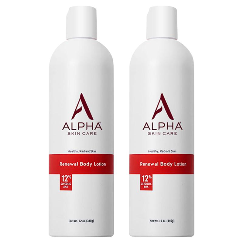 Alpha Hydrox美国进口果酸丝滑保湿身体乳滋润嫩白340g*2