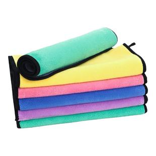 抹布吸水不掉毛厨房专用洗碗布办公室擦桌子商用餐饮酒店保洁毛巾