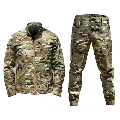户外战术迷彩服春夏秋季男女套装