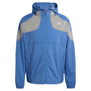 adidas阿迪达斯夹克新款箱根限定系列跑步运动男连帽外套 KB1492