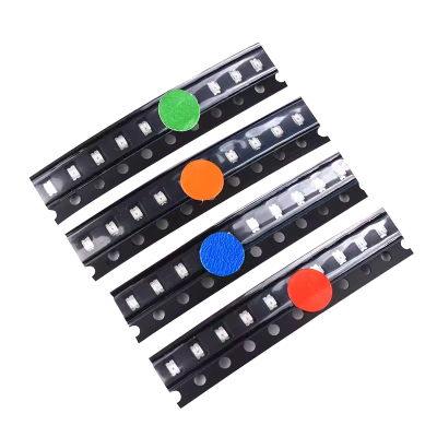 贴片led发光二极管常用元件蓝绿