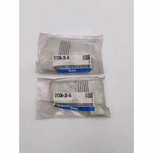 【议价-可维修】SMC 电磁阀 SY30M-26-1A 全新/二手均有货