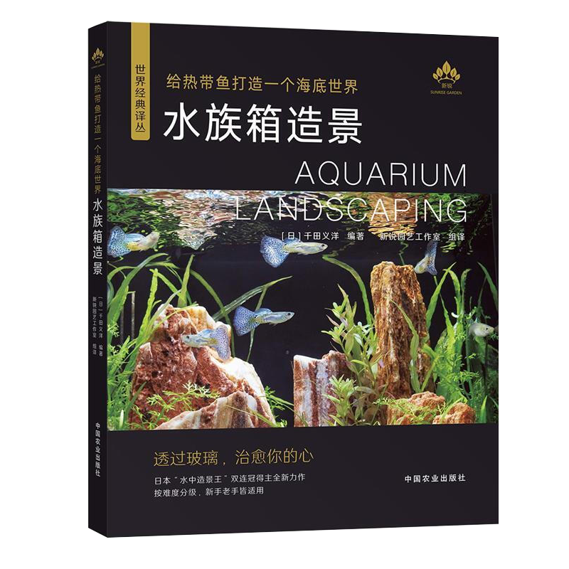 给热带鱼打造一个海底世界水族箱造景从入门到精通水族箱鱼缸造景入门教程书时尚生活水草造景艺术栽培造景水草造景书水景制作