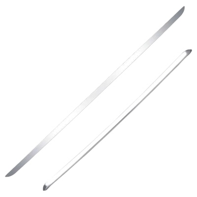 适用12-24新款奥迪a6l亮条改装后备箱饰条老款a6尾门亮条外观装饰