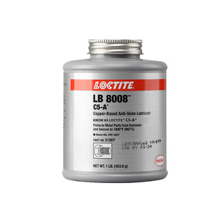 乐泰8008铜基抗咬合剂耐高温润滑脂防锈防腐蚀防磨损防咬合润滑膏