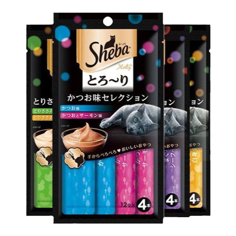 希宝营养增肥湿粮肉条猫罐头